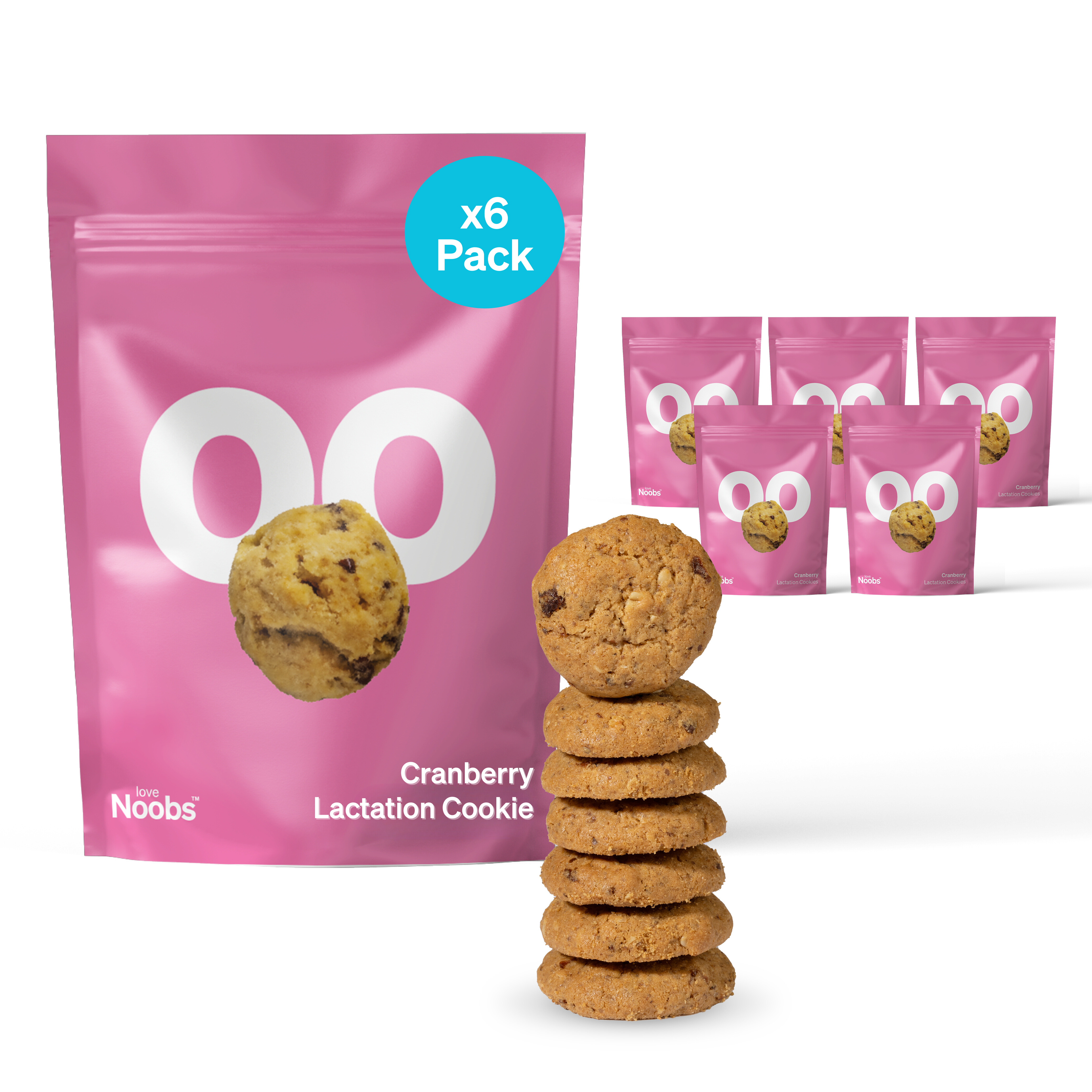 Lactation Cookies-Cranberry – LoveNoobs