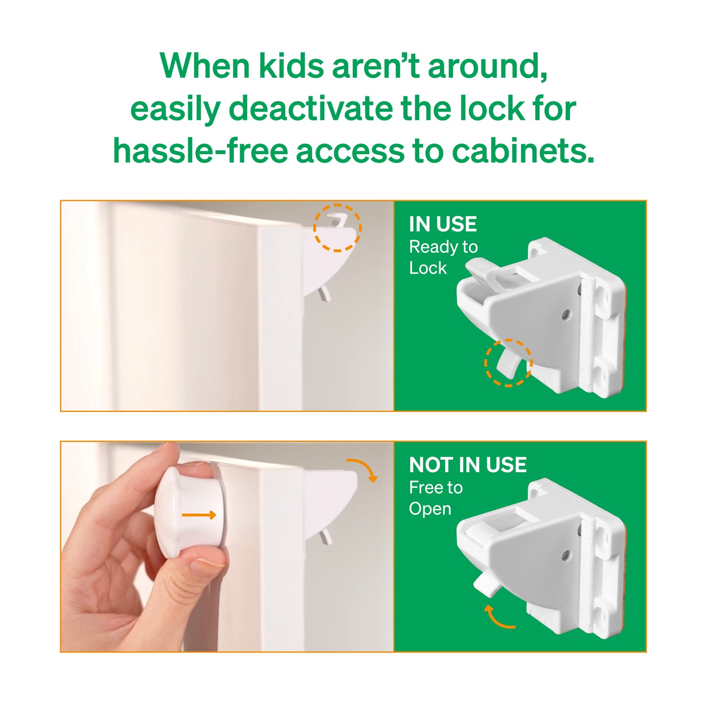 Magnetic Child Safety Cabinet Locks