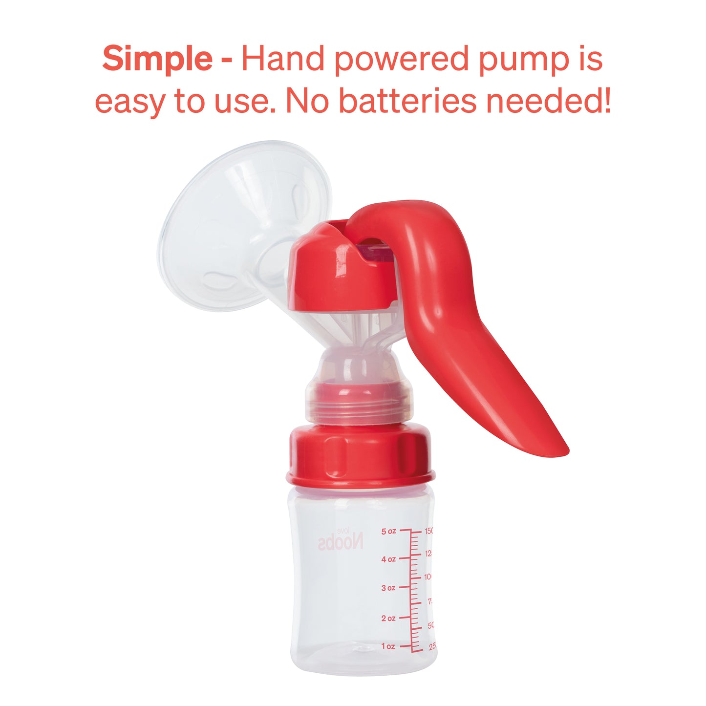 Manual Breast Pump with Extra 3 Breastmilk Storage Bags