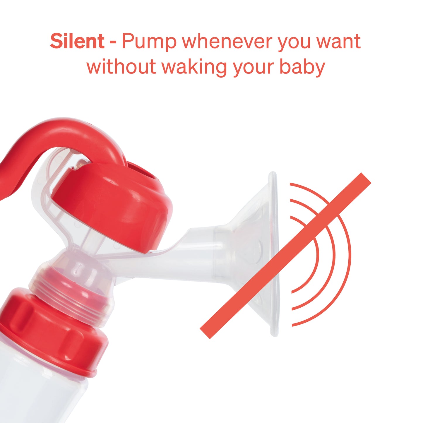 Manual Breast Pump with Extra 3 Breastmilk Storage Bags